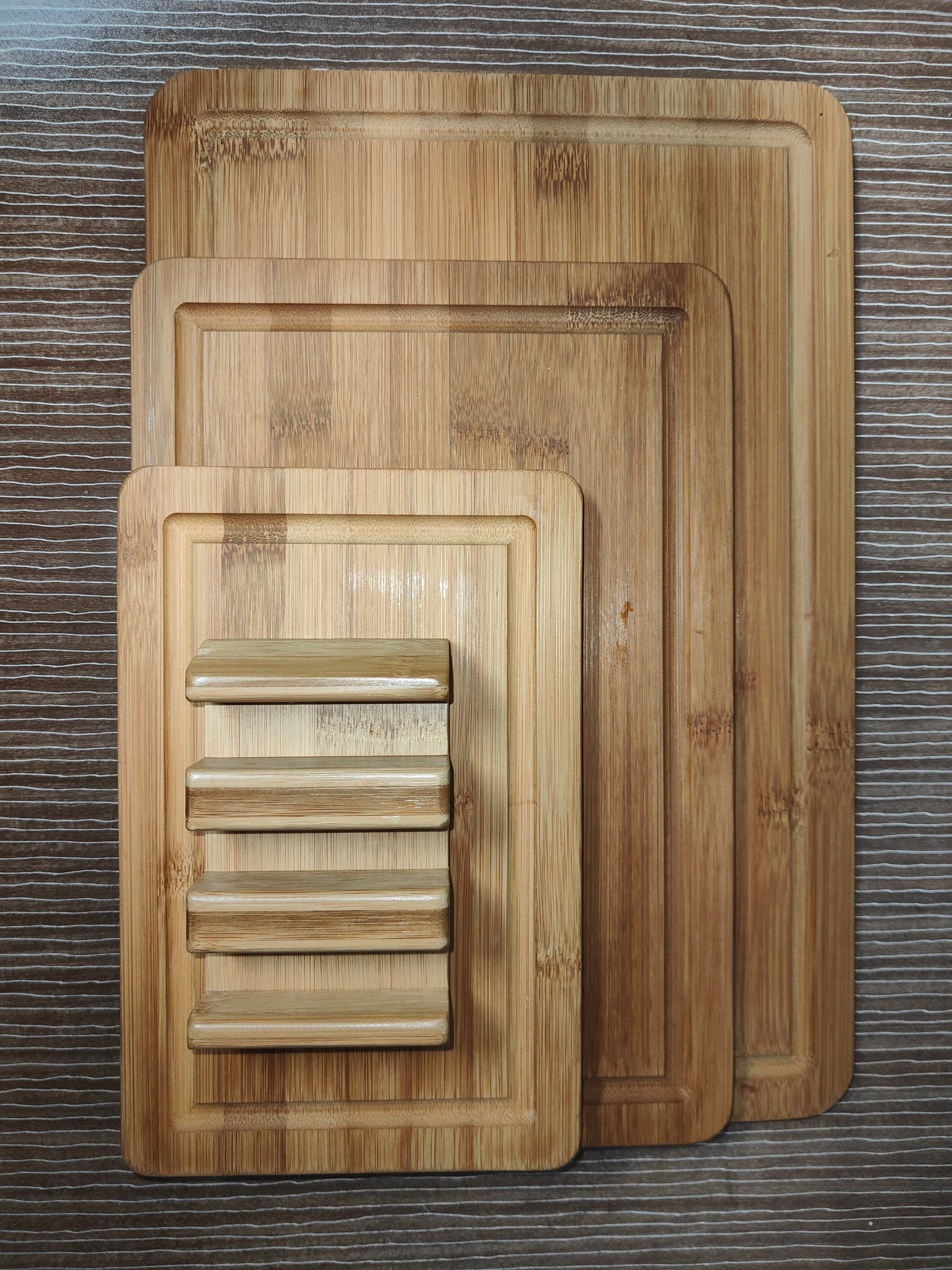 Bamboo Chopping Board Set